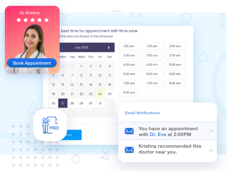 Appointments Scheduling & Booking